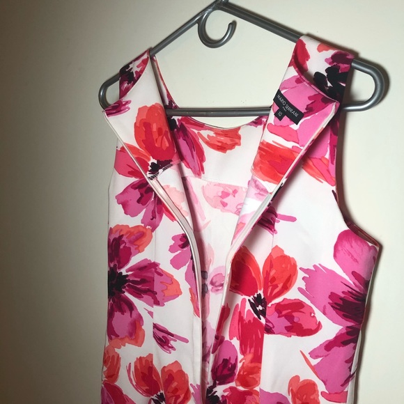 Floral Print Sleeveless Sheath Dress - Picture 6 of 12